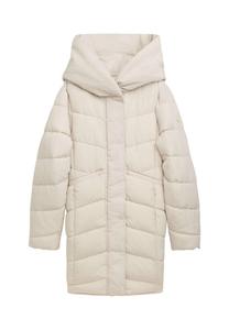 Зимнее пальто PUFFER MIT KAPUZE TOM TAILOR, бежевый