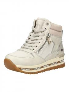 Кроссовки цвета слоновой кости Mustang