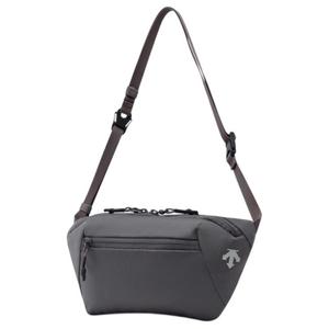 DESCENTE Унисекс поясная сумка ALLTERRAIN 81 с молнией серого цвета, Gray