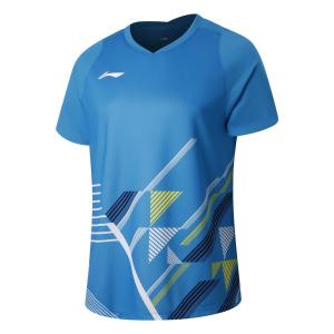 Женская футболка для бадминтона LINING, синий