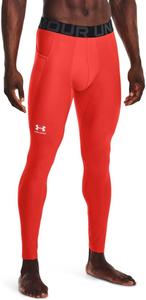 Under Armour мужские термобелье HeatGear Armour леггинсы, (860) Dark Orange/White