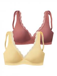 Мягкий бюстгальтер в пудрово-медном цвете PETITE FLEUR