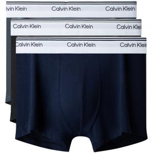 Мужские трусы 3 штуки Calvin Klein, синий/черный/серый