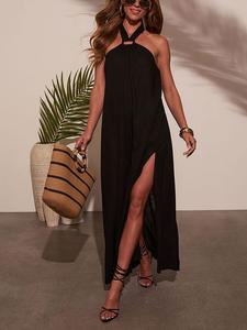 Длинное платье Milan Kiss, черный