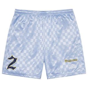 Шорты Supreme x Umbro Soccer Short, Light Blue