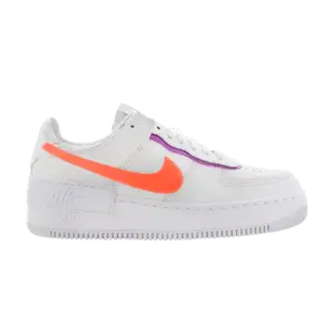 Кроссовки Nike Wmns Air Force 1 Shadow 'White Mango Red Plum', белый
