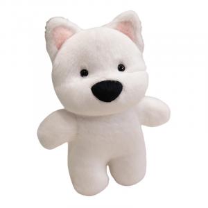 Плюшевая кукла щенка вест хайленд уайт терьера высотой 28см MLING, Nude Style