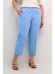 Тканевые брюки KAFFE curve, светло-синий