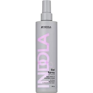 Гель для волос finish gel spray Indola, объем 300 мл