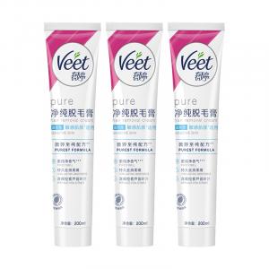 Крем для депиляции Pure And Clean увлажняющий мягкий тип 200мл/200мл*2/200мл*3 VEET