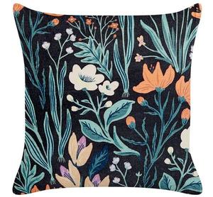 Декоративная подушка Beliani OSMUNDA, 45x45x45 см цвет schwarz/grün/orange