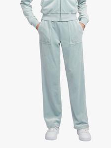 Детские спортивные брюки с пайетками и широкими штанинами Juicy Couture, Gray Mist