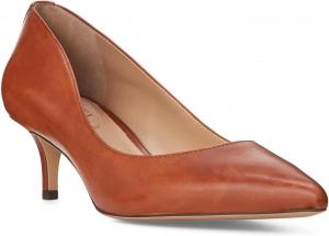 Туфли Adrienne Leather Pump LAUREN Ralph Lauren, цвет Deep Saddle Tan