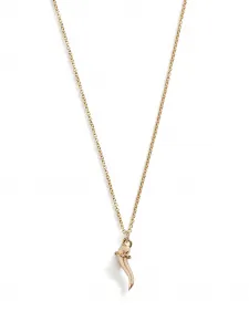 Колье из желтого золота с подвеской DOLCE & GABBANA, золотой