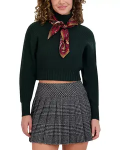 Свободный свитер-летучая мышь Point, зеленый