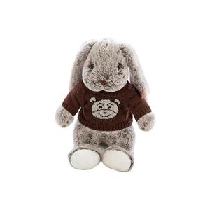 Плюшевая кукла Healing Bus Little Rabbit Baby Dolls высотой 35см/45см MIANHUIYI, коричневый