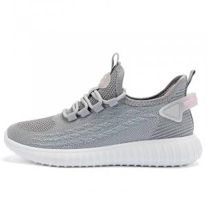 Нескользящие, износостойкие, дышащие низкие повседневные туфли, женские, серые WARRIOR, Gray