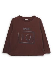 Футболка с длинным рукавом Score Knot, коричневый