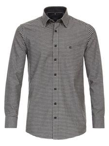 CASAMODA Рубашка - удобный крой - черно-серого цвета