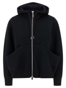 Худи 'Sponge Hoodie' SACAI, черный