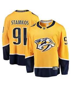 Мужская домашняя джерси Steven Stamkos Nashville Predators золотистого цвета Premier Breakaway Fanatics
