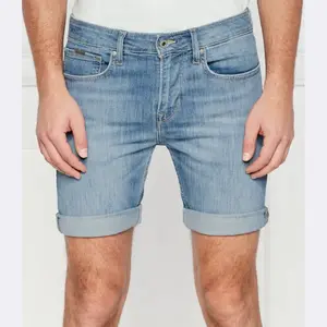 Джинсовые шорты узкого кроя Pepe Jeans London, синий