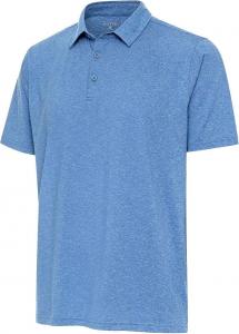 Мужское поло для гольфа Antigua, пар 3, синий