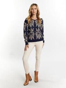 Вязаная кофта Usha, синий