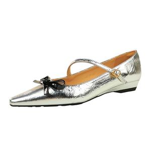Туфли Мэри Джейн женские YAFEI XUANYU, Silver