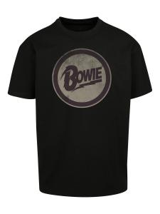 Классическая футболка F4NT4STIC Shirt David Bowie Rock Music Band Circle Logo, черный