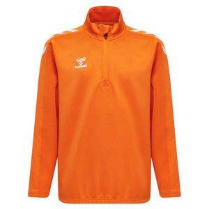 Толстовка Hummel Core XK Poly Half Zip, оранжевый