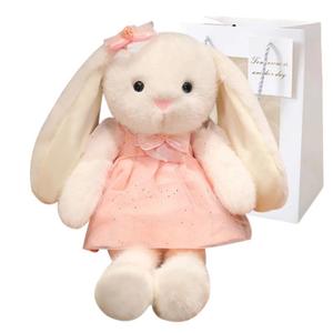 Bitter purchase Очаровательная принцесса Банни милый белый кролик плюшевая игрушка куклы плюшевая кукла 35см/45см/60см высота