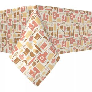 Прямоугольная скатерть, 100% полиэстер, 60х120 дюймов, Baking Icons