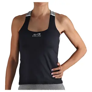 Футболка без рукавов спортивная Endless Cross, черный