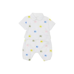 Burberry Белая повседневная спортивная одежда для младенцев и малышей