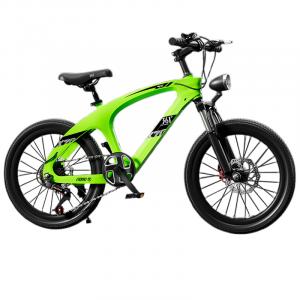 Детский велосипед Magnesium Alloy Linear Pull Disc Brake Finger Power Braking Kids' 361°, neon зеленый, variable speed spoke wheel