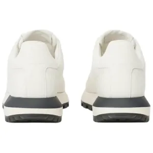 EMPORIO ARMANI Кроссовки Casual Low Top Unisex из коровьей кожи Beige