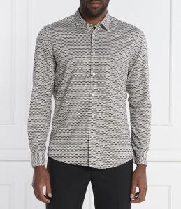 Рубашка BOSS BLACK S-LIAM Regular Fit, коричневый