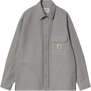 Рубашка с карманом в стиле Рено Carhartt Wip, серый