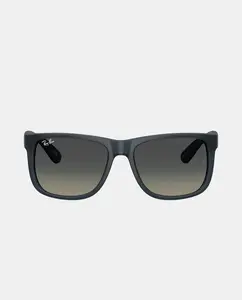 Солнцезащитные очки Wayfarer черные Ray-Ban, синий