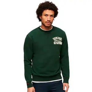 Толстовка Superdry Vintage Athletic, зеленый