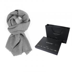 Cacuss Junior CACUSS детский вязаный шарф унисекс, Серый