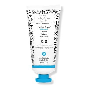 Минеральный крем Umbra SPF 30 с тонирующим эффектом для лица Drunk Elephant, Sheer (light pink tint)