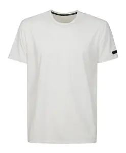 Белая футболка с коротким рукавом для лета Rrd, белый