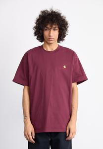 Футболка Carhartt WIP AMERICAN SCRIPT, Rondo/Dark Red