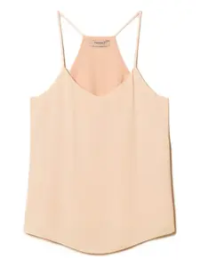 Топ на тонких бретелях Twinset, розовый