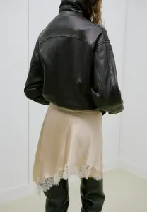 Взрослая юбка а-силуэта Mango, Beige