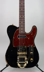 Fender Custom Shop Ограниченная серия Bow Tie Tele Custom Relic Черный
