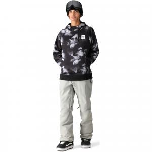 Женская толстовка с капюшоном из флиса 686, Ghost Floral