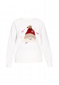 MYMO Свитшот 'Pop' в цвете Off White